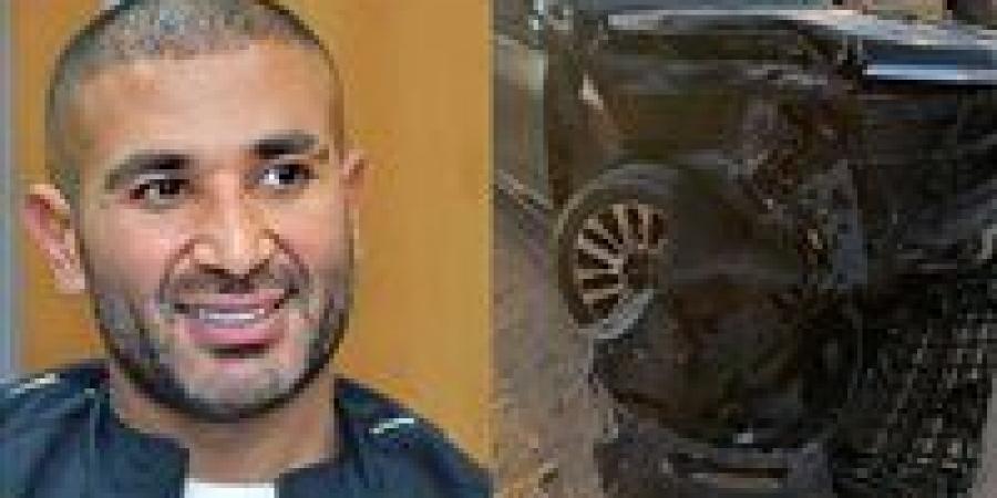 «عين جبته الأرض».. تفاصيل حادث أحمد سعد فور خروجه من معرض السيارات