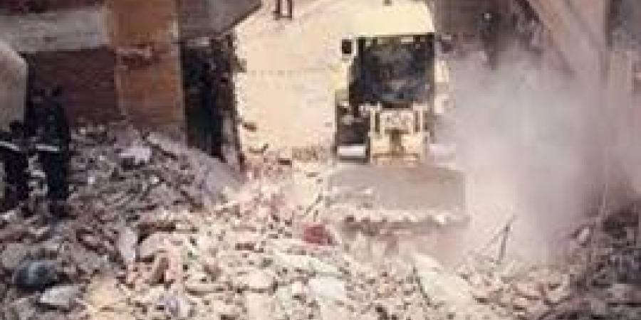 المعاينة الأولية: عقار شبرا منكسا و مسنودا بالعروق الخشبية