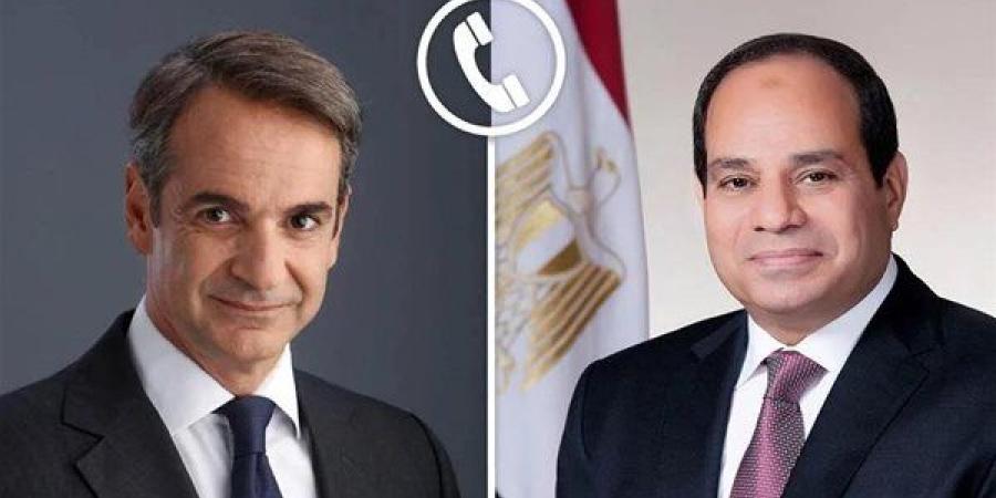 الرئيس السيسي يجري اتصالاً هاتفيًا برئيس الوزراء اليوناني كيرياكوس ميتسوتاكيس