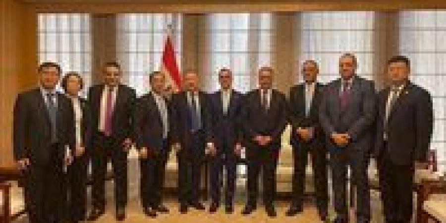 وزير الاستثمار يبحث مع شركات صينية فرص التعاون في الطاقة وتحلية المياه والصناعات الاستراتيجية
