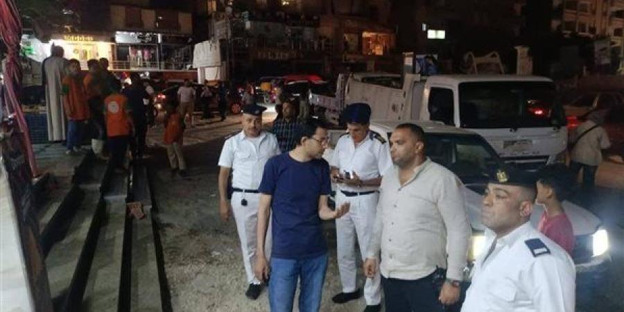 استجابة لشكاوى المواطنين.. رفع 1300 حالة إشغال لمقاهي ومطاعم ومحال بحدائق الأهرام