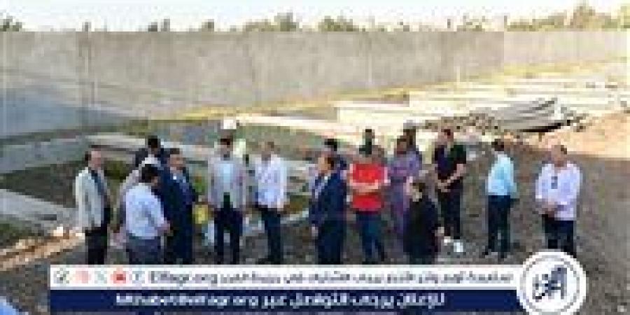 تفاصيل جولة محافظ الدقهلية في محطة مياه كفر الحصة بمركز نبروه