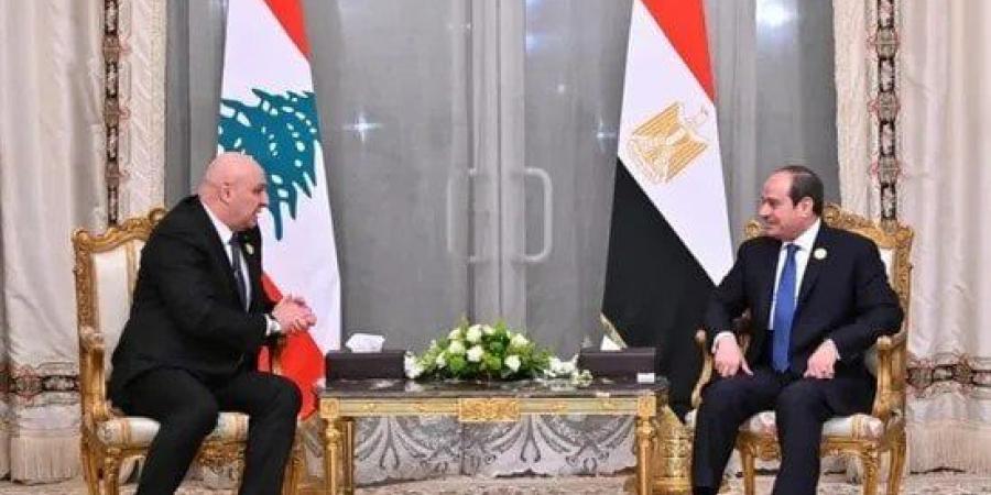 عاجل| الرئيس السيسي: موقف مصر ثابت في دعم لبنان ويجب انسحاب إسرائيل من كل أراضيه